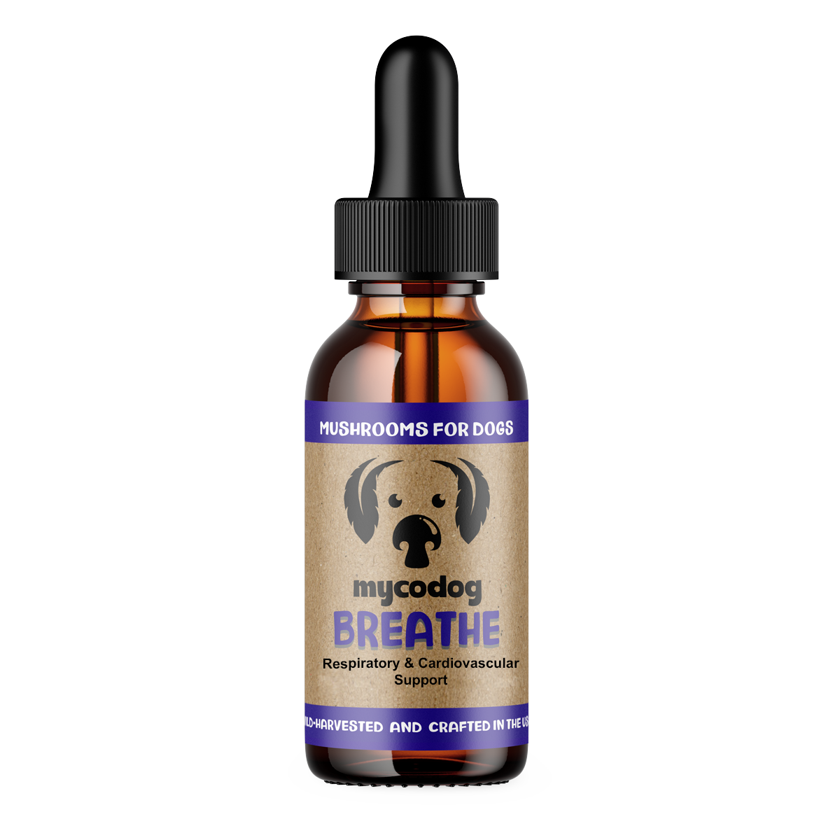 MycoDog Breathe: Respiratory & Cardiovascular Support